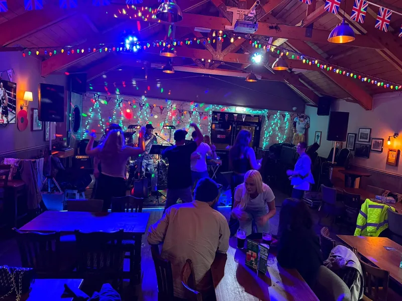 The band in full flow